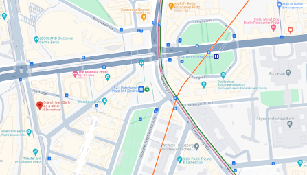 streetmap public transport