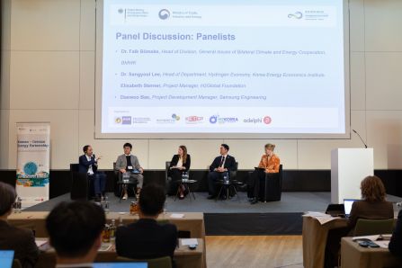 panel and audience