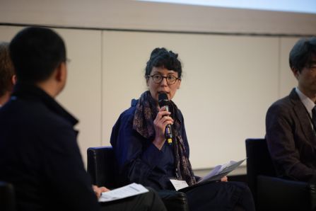 panel discussion close up